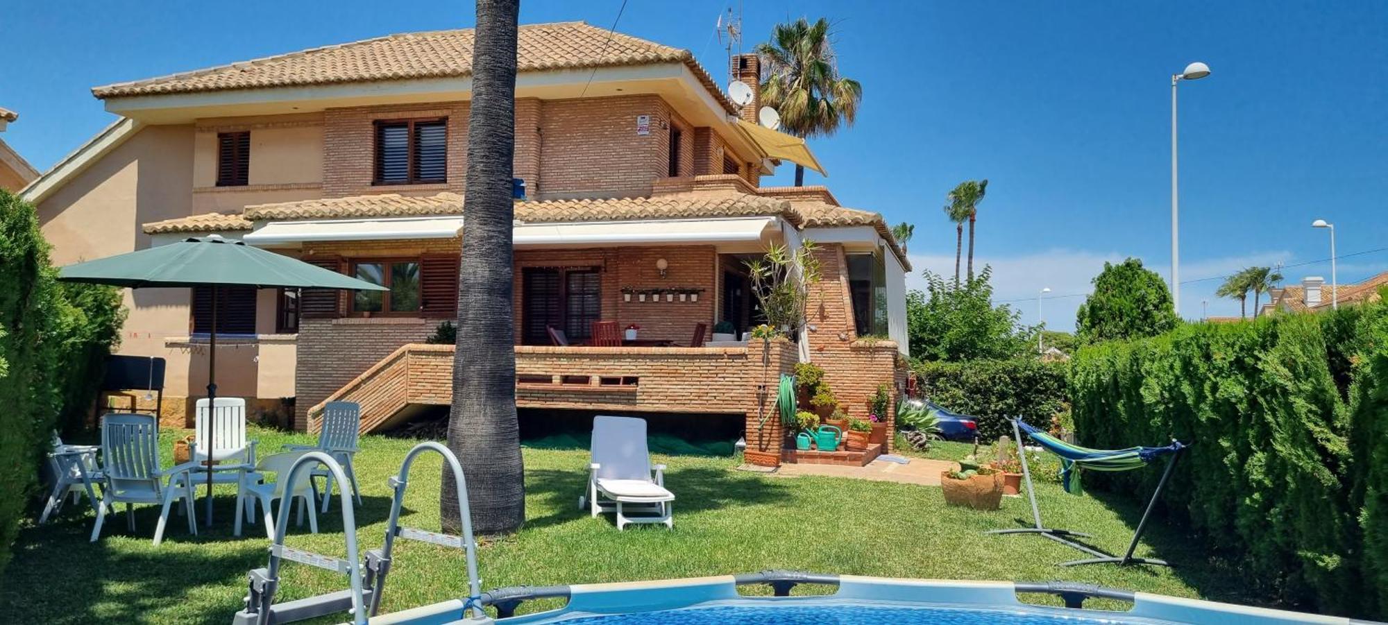 Casa En La Playa Villa Sagunto Bagian luar foto
