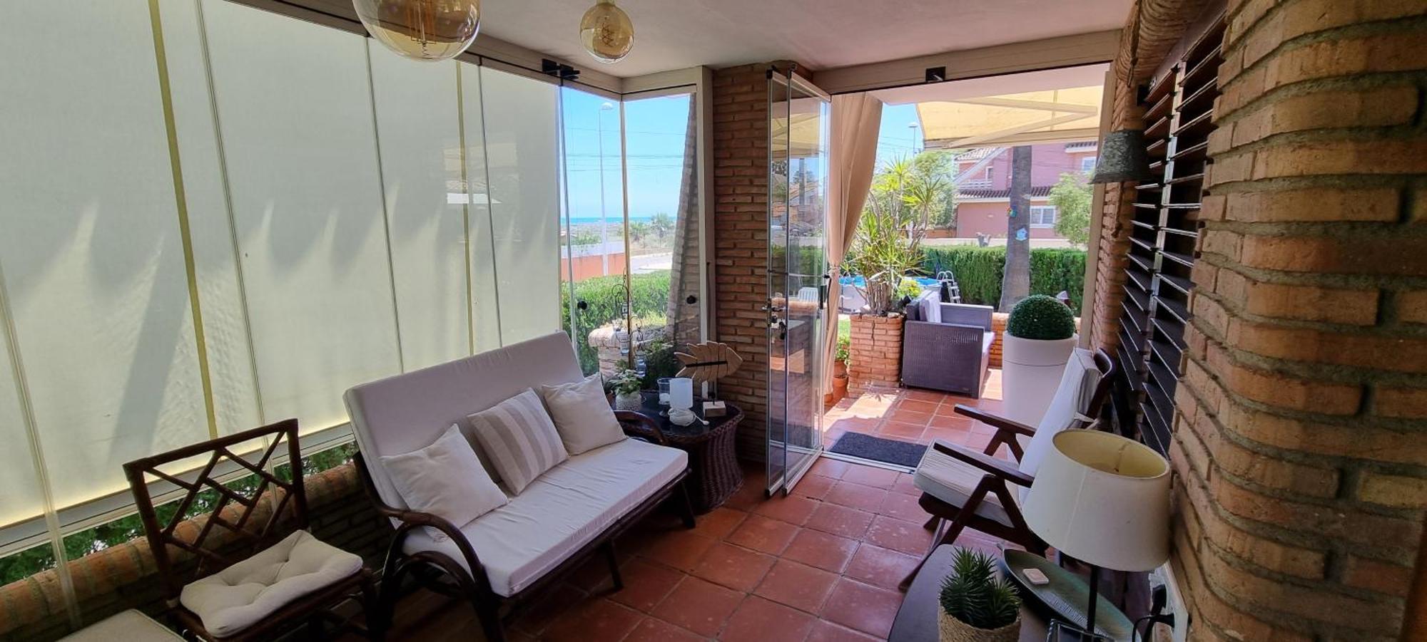 Casa En La Playa Villa Sagunto Bagian luar foto